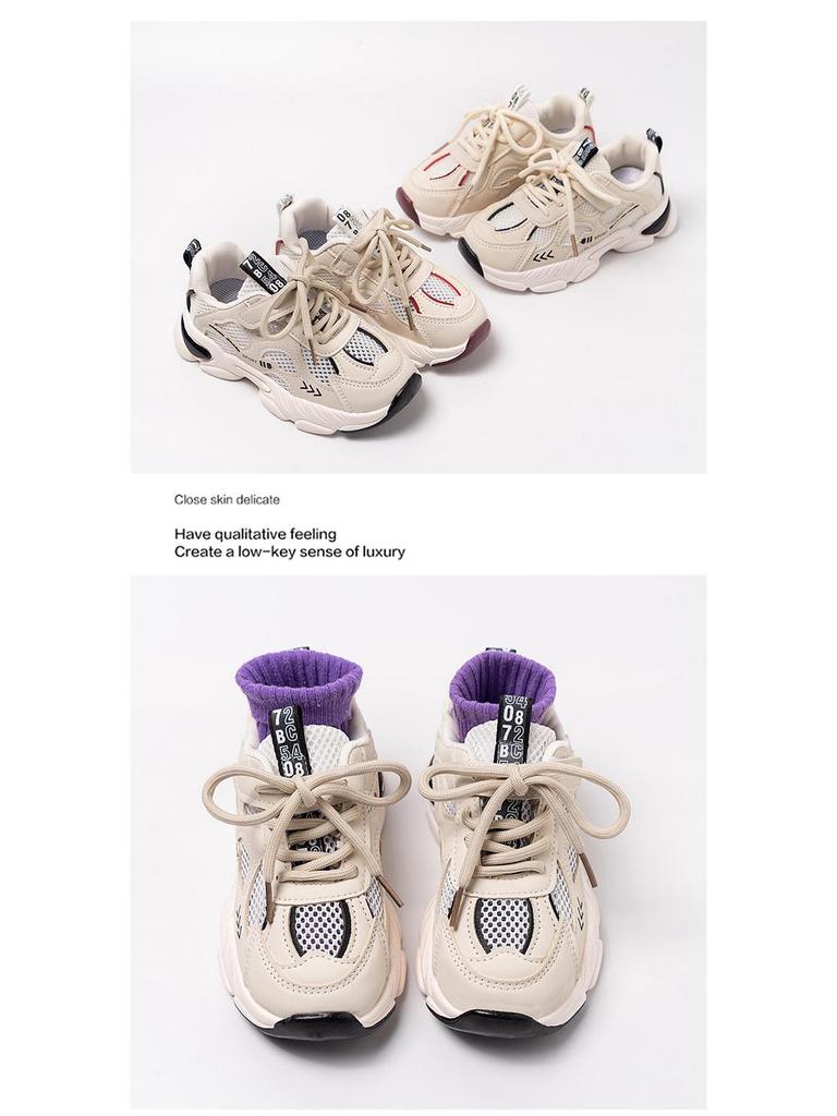 Frühjahr 2026 KindersportSchuhe, Atmungsaktives Mesh, Weiche Sohle, Leichte Laufschuhe für Jungen & Mädchen, Freizeit-Sneaker