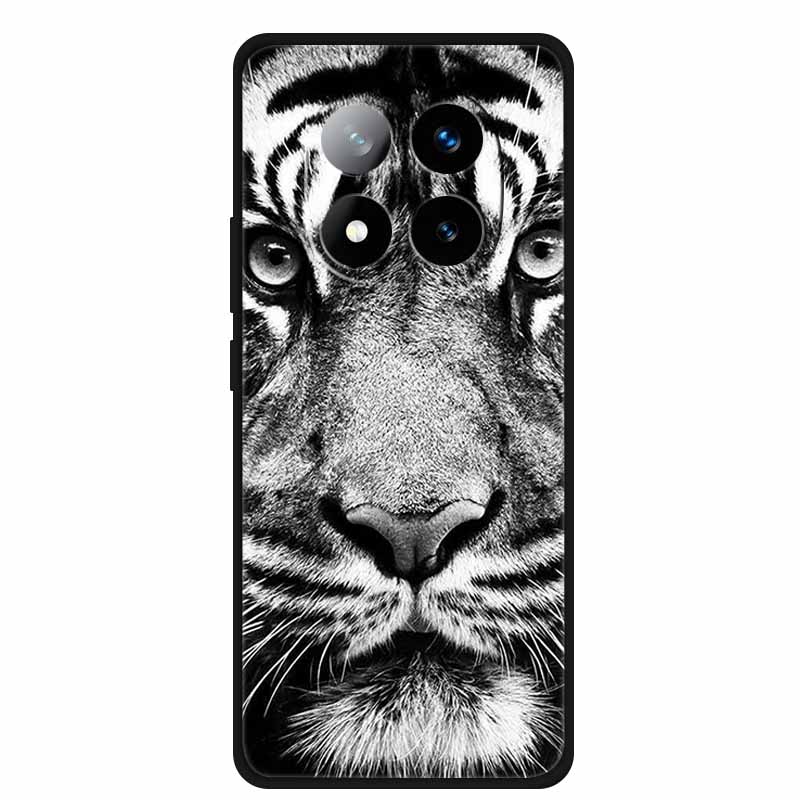 For Xiaomi Redmi Note 14 Pro 5G Case Note14 Pro Plus+ Cartoon Soft TPU Silicone Wolf Lion Cover for Redmi Note 14 Pro Case Coque
