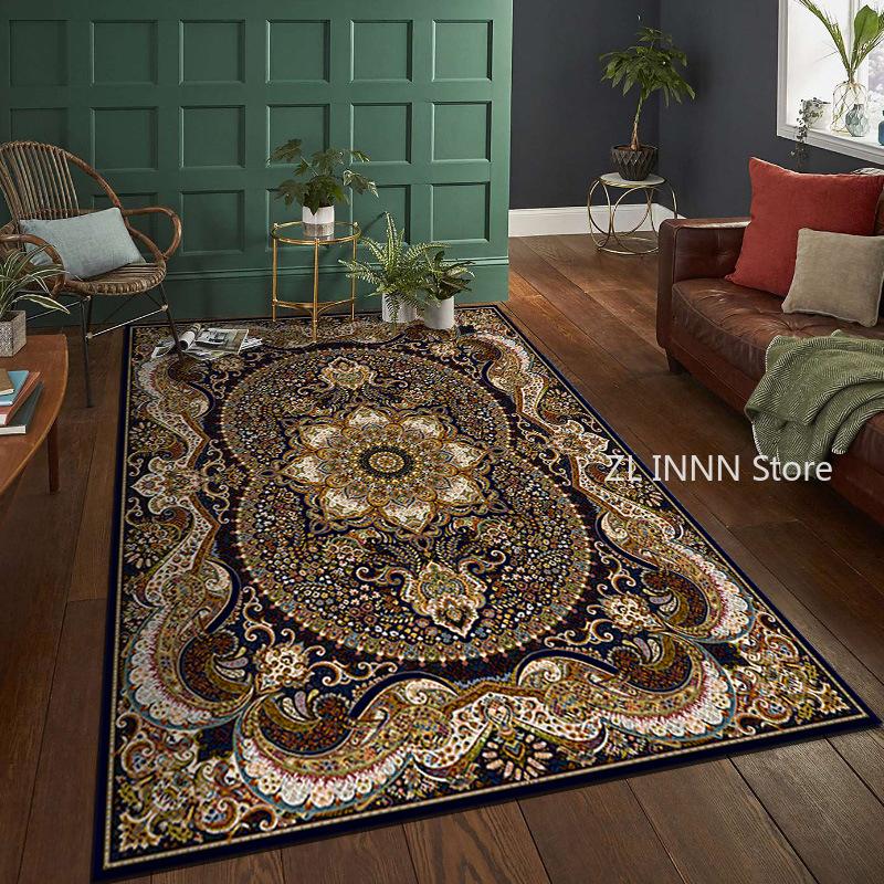 Bohemia Living room rugs Decoration bedroom Deluxe anti slip floor mats Large area carpet Lounge Rug Persian carpet washable