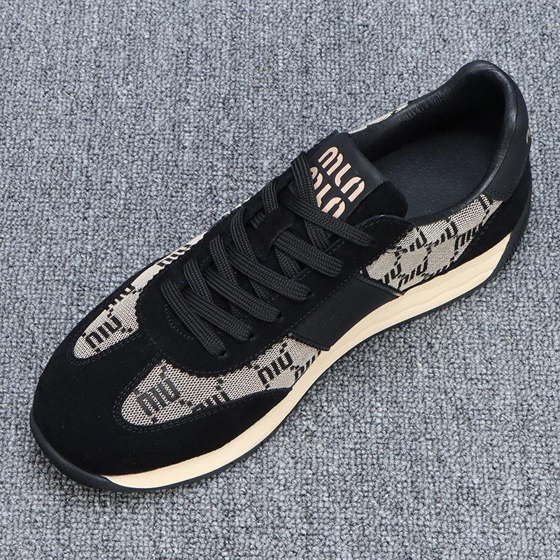 Men's Retro Color-block Sneakers - Breathable, Comfortable, Fashionable Casual Shoes