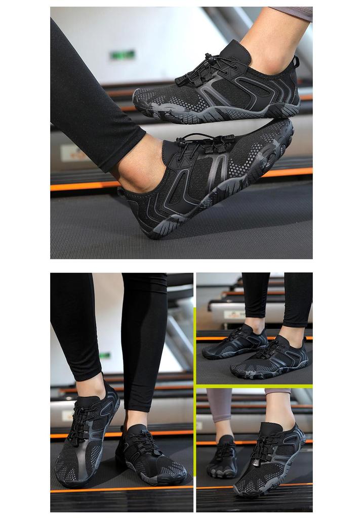 Shock-Absorbing Indoor Fitness Shoes, Silent & Non-Slip, for Men & Women, Perfect for Jumping, Aerobics, Yoga, Running, Gym Training.