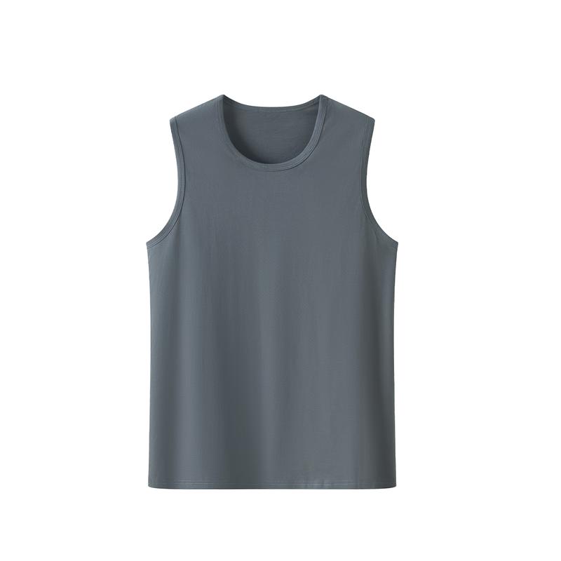 YierShuang Men s 100% Cotton Ribbed Tank Top 3XL