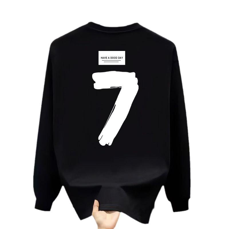 High-Quality Youth Long-Sleeved T-Shirt Men'S Autumn And Winter Business Trendy Brand Bottoming Shirt Hong Kong Style Student Top