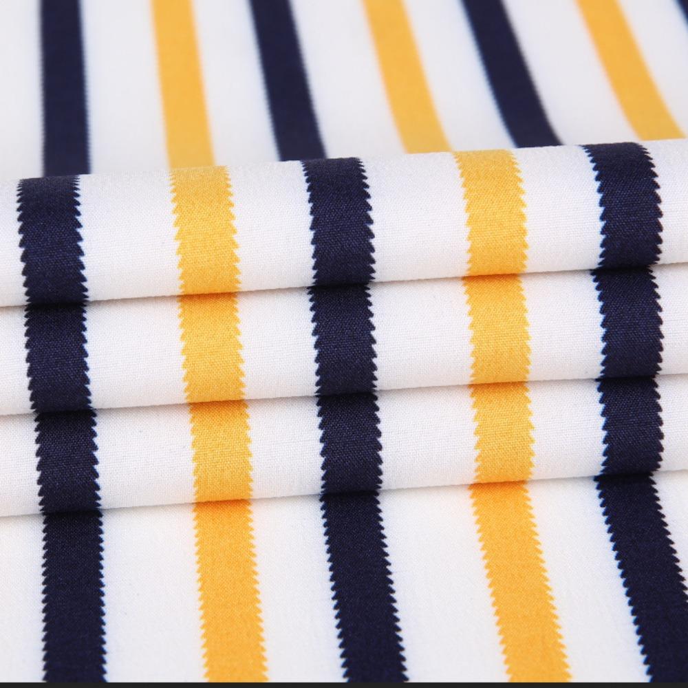 Ανδρικό casual πουκάμισο Μόδα φαρδύ ριγέ κοντομάνικο casual παραλίας μακρυμάνικο πουκάμισο