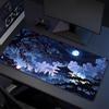 Moonlit Pagoda Xl Gaming Mouse Pad Nonslip Rubber Base Stitched Edge Waterproof Desk Mat For Pc Laptop Gamer Office Computer Accessories C927461