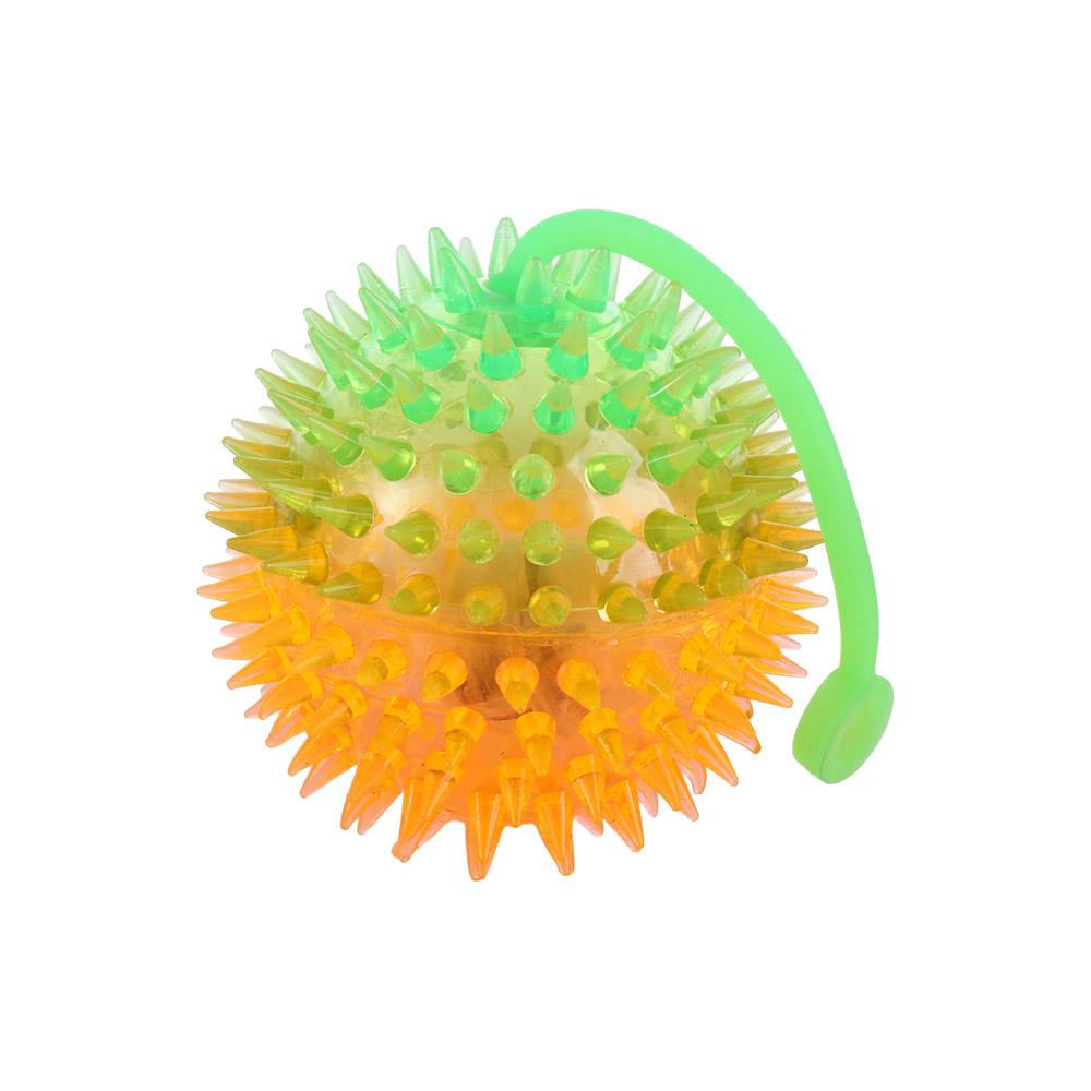 Toy Led Light Up Toy Glowing Elastic Ball Toy Glowing Hair Flash Ball Elastic Glow Hair Ball