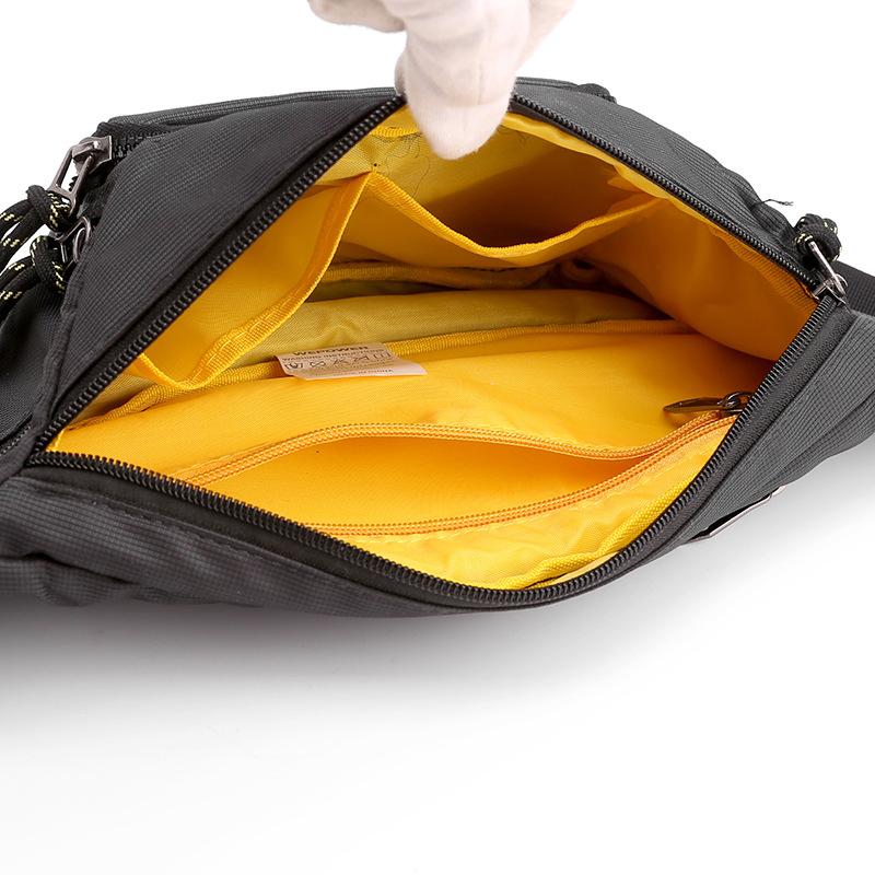 Pánské pas Fanny Pack Opasek Závěs Náprsní taška Cestovní Multi-kapsa Vojenská Móda Peníze Pánské Nylonové Pouzdro Peněženka Bum Hip Tašky