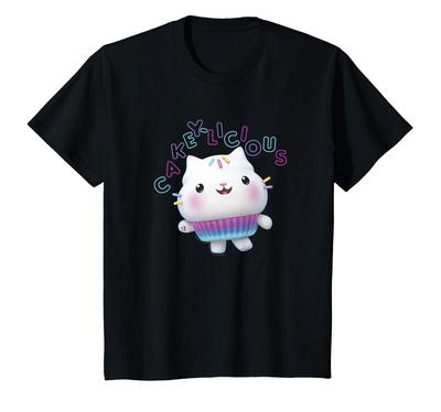 Kids Gabby's Dollhouse Cakey Cat Cakey-Licious T-Shirt