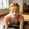 Sports Headband Hurtigtørkende Svetteabsorberende Hårbånd Ensfarvet Høy Elastisitet Yoga Pilates Løping Sklisikker Headband