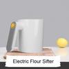 Flour Sifter Filter 1Liter Baking Kitchen Pastry Cake Tool Stainless Steel Icing Sugar Powder Electric Flour Sieve Screen Cup Shaped Handheld
