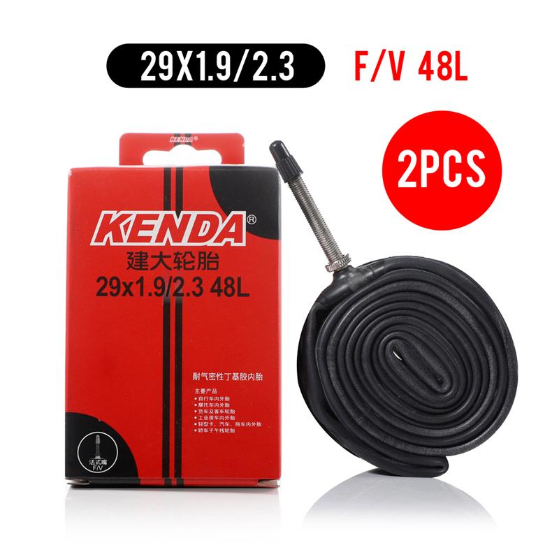 2PCS KENDA bicycle inner tube 26/27.5/29 camera Schrader Presta valve 48L inner tube mountain bike tubes tire chambre air