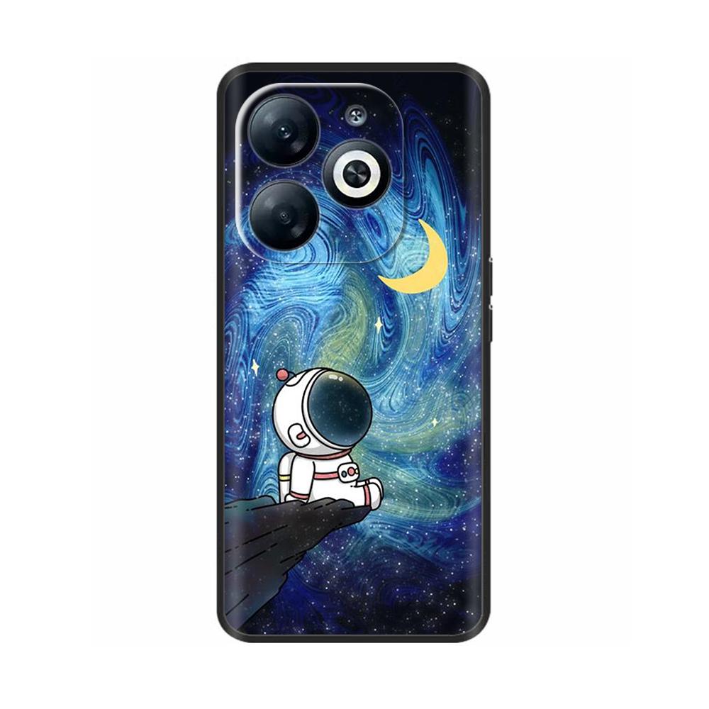 Phone Case For Infinix Smart 8 8pro 8Plus Cute Cartoon Painted Back Cover Soft TPU Bumper For Infinix Smart 8 Pro Plus Case Capa