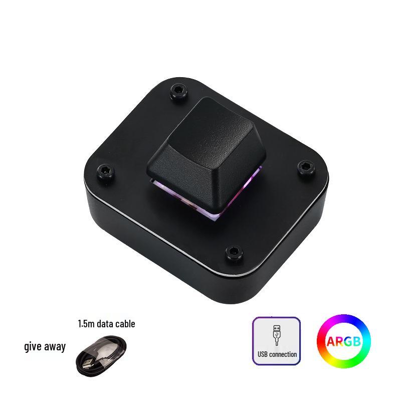 

Custom Mini Mechanical Keyboard with Programmable Macro Keys, DNF Brick-Moving Shortcuts, Password Entry, and Wireless Bluetooth Connectivity