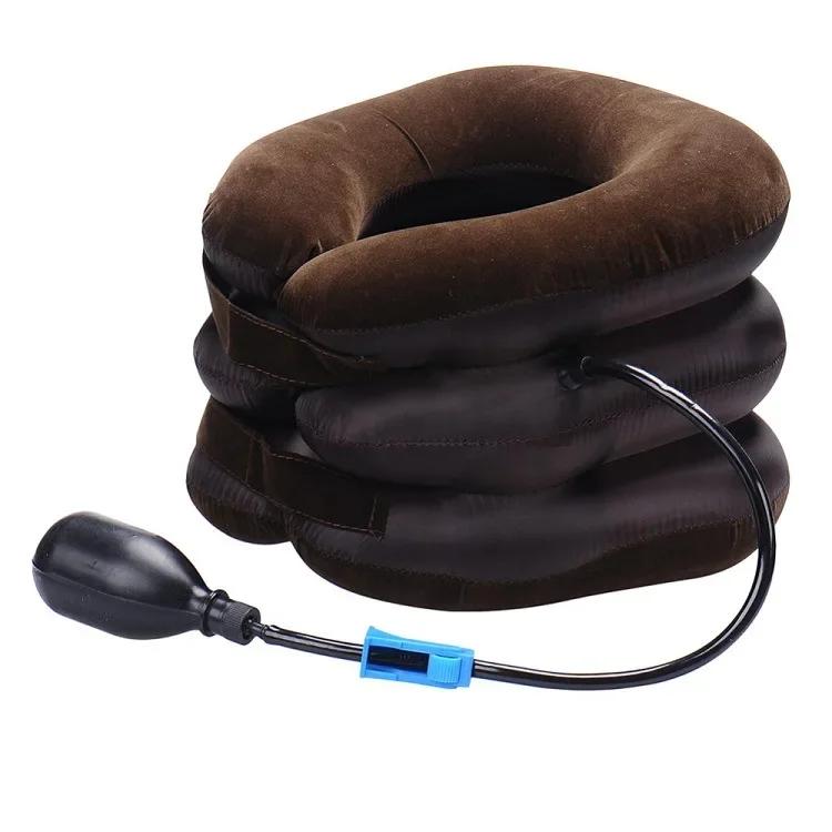 Inflatable Neck Stretcher Air Pillow Cervical Brace Traction Device Soft Collar for Pain Relief Dropshipping