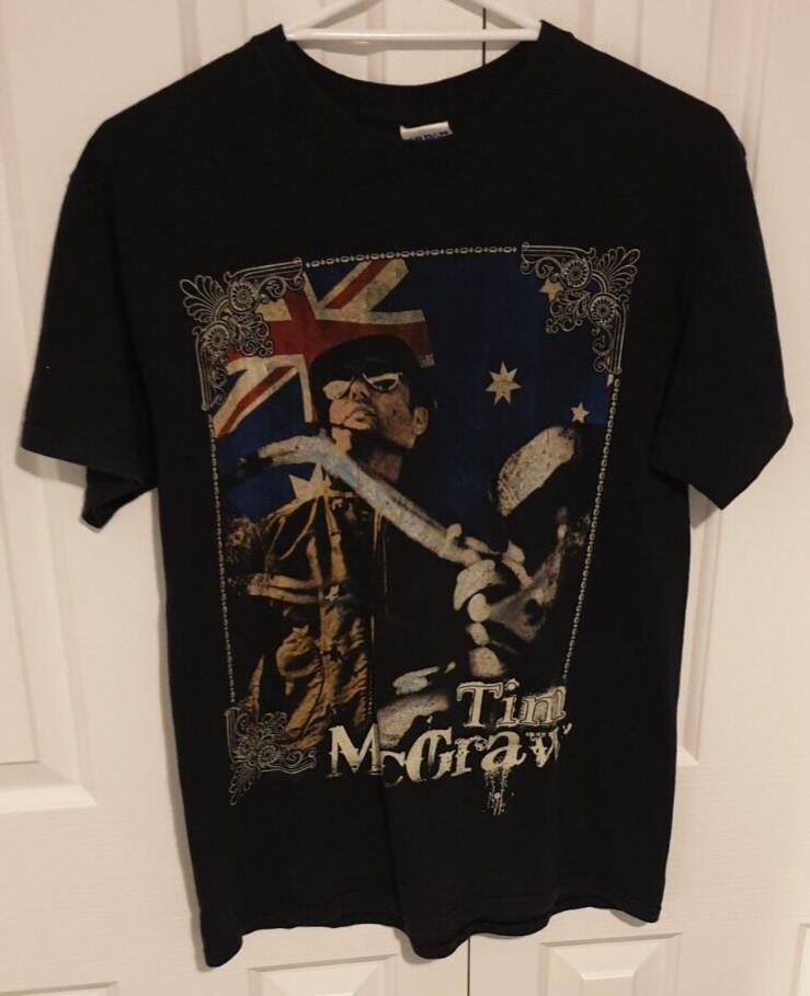 TIM MCGRAW Southern Voice Australian Tour 2010 Country Music TShirt Size Adult M M