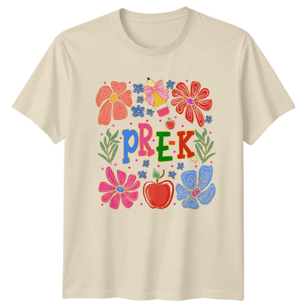 PreK Unisexs TShirt PreK Education Back To School Gift For Her