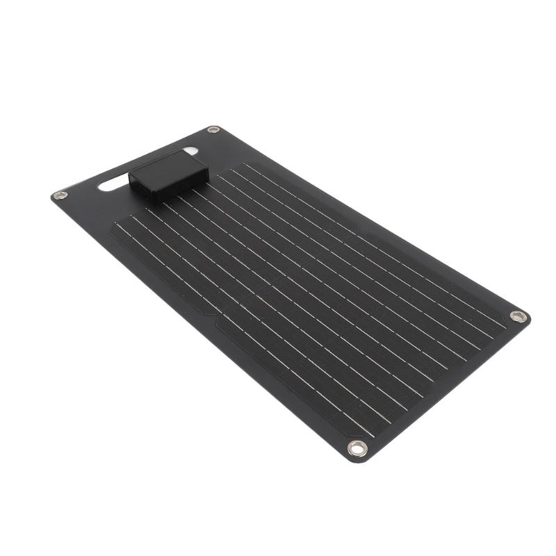 Multipurpose 50W 12V Flexible Solars Panel Set Convenient for Camping Hiking and Emergency Backups Power Supply