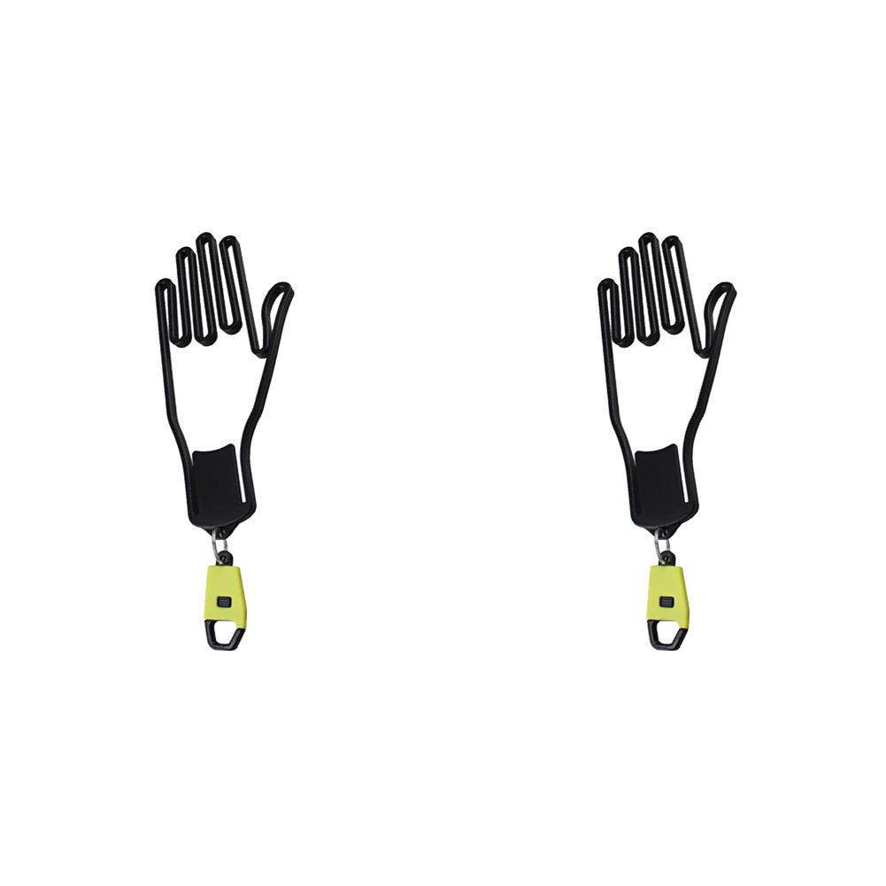 1-3PCS Portable Plastic Gloves Hanger Golf Gloves Supports with Key Chain Gloves Display Stand Gloves Stretcher Stand