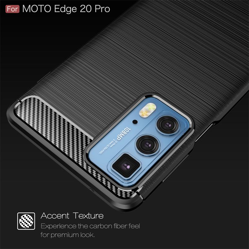 For Motorola Moto Edge 20 Pro Case Cover Moto Edge 20 Pro Coque Armor Back Shockproof Soft Case For Moto Edge 20 Pro Fundas