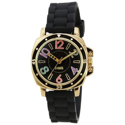 J-Axis iXa AL1182-BK Black Ladies Watch