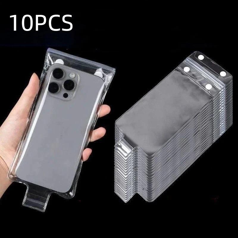 5/10 Stück Verdickte Transparente Handytasche Wasserdichte & Staubdichte Tasche Universelle Multifunktionale Aufbewahrungstaschen für Mobiltelefone