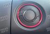 IDT Custom Red Aluminum Air Conditioner Ring with Mini Cloth JF3 JF4 Air Conditioner Cover Interior Panel Front Bezel Air Conditioner Cover Diffuser