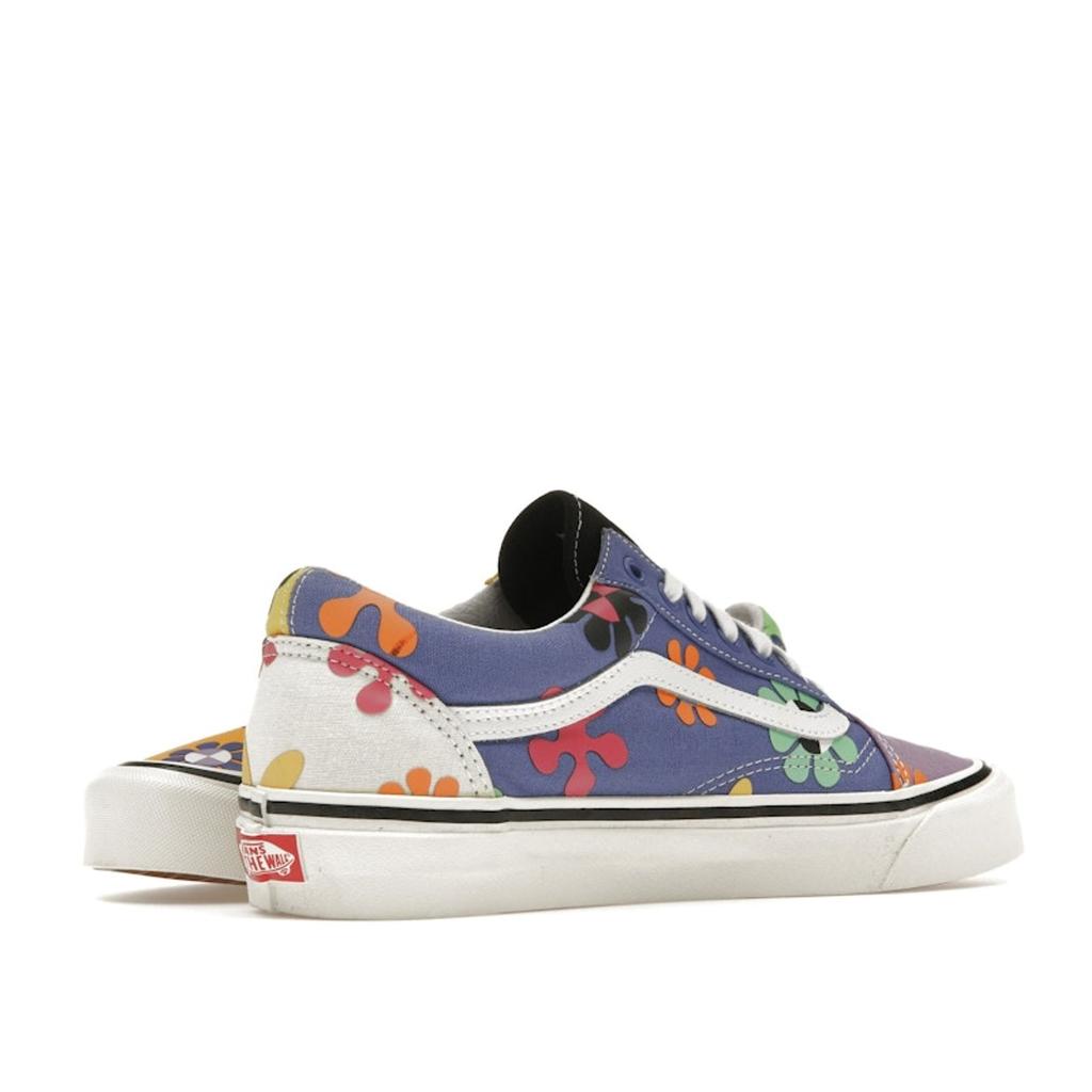 Vans Old Skool 36 DX Anaheim Factory - Psychedelic Floral Unisex Sneakers Multi-Color VN0A54F341S