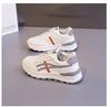 Thick Soled Comfortable Sports Shoes for Women, Versatile Casual White Shoes, Eye-catching Little Dad Shoes