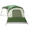 Family Tent with Porch 9 Person Capacity Green Waterproof