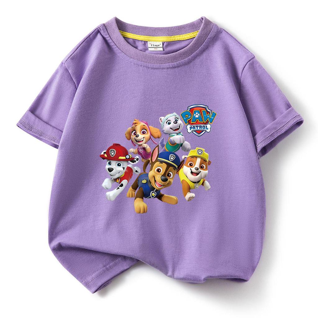 Unisex Pure Cotton Summer T-Shirts for Toddlers and Kids - 2026 Loose, Breathable, Short-Sleeve Tops