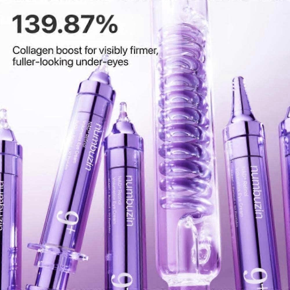 No.9 NAD+ Retinol Volumetox Eye Cream for Firming, Anti Wrinkles & Fine Lines, Remove Dark Circles