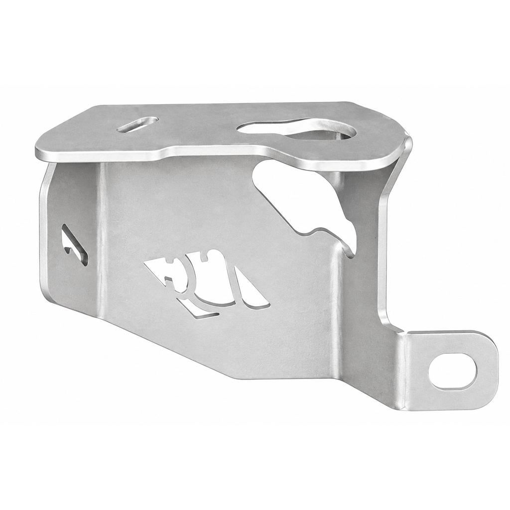 Fit for TVS Apache "Rtx 300 Casque Rear Silver Oil Cap"