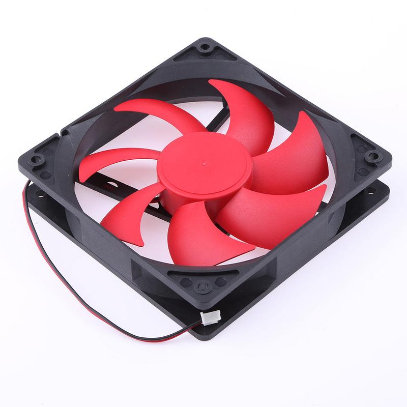 120x120x25mm Cooling Fan DC 12V 12cm 120mm Cooler Fan 2Pin Computer Case Fan Laptop GPU DC Cooling Fan Ball/Sleeve Power Supply