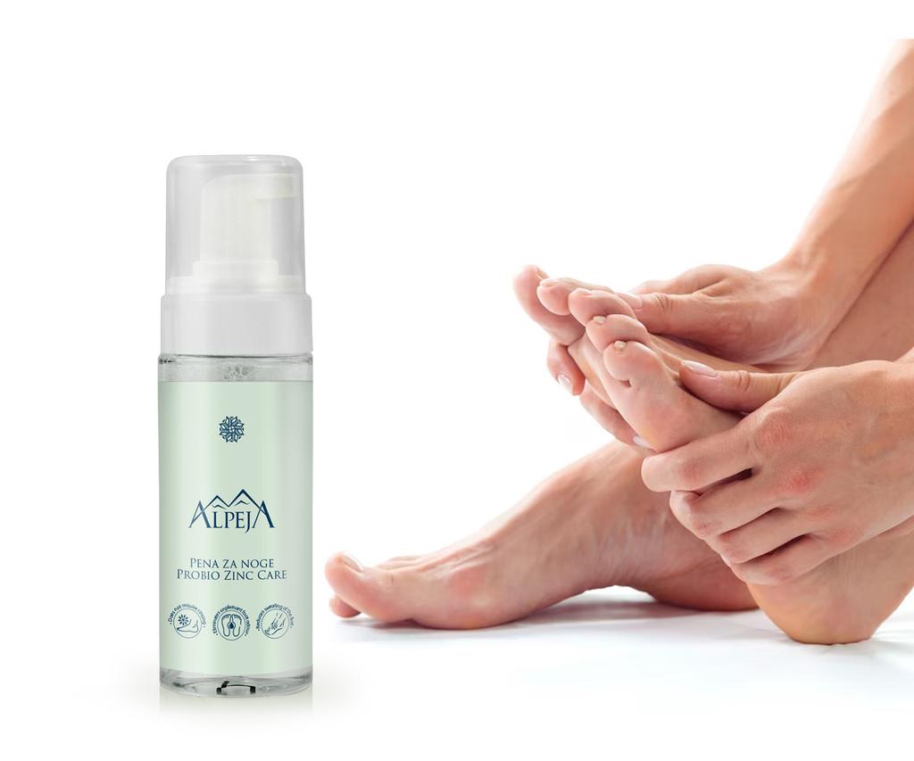 Pěna na nohy Probio Zinc Care Alpeja, Slovinsko
