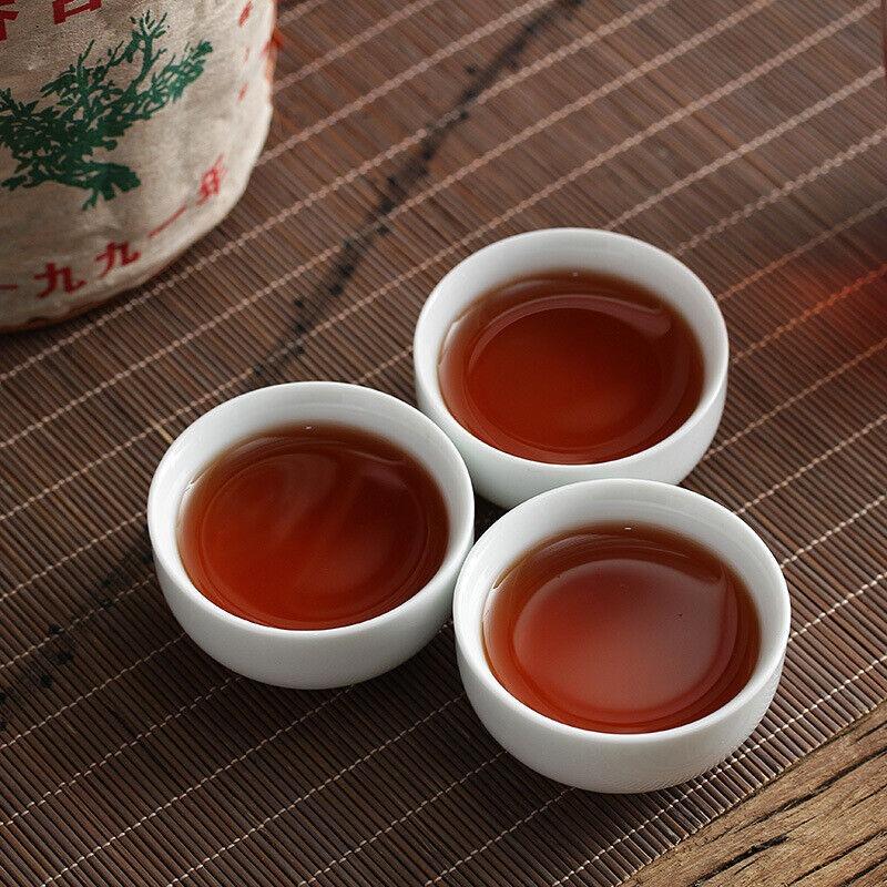 Yunnan Puer Tee Zhang Xiang Uralter Baum Puerh Lose reife Korbpackung 300g