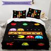 Pixel Game 3pcs Bedding Set Duvet Cover Closure Includes 1 Duvet Cover & 2 Pillowcases for All Seasons Bedroom Home Dorm Decor