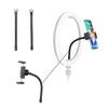 Flexible Arm Monopod Metal Tube Rod Stands Selfie Stick With Ball Head For Mobile Phone Smartphones Tripod Live Streaming