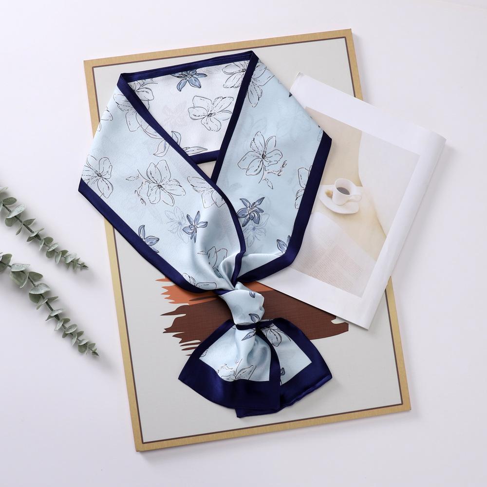 Kleine Und Vielseitige Schals Für Damen Schmale Und Kleine Schals Haargummis Temperamentvolle Bänder Schals Und Schals