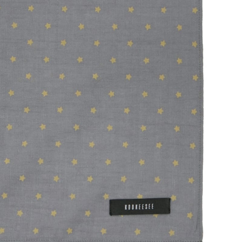 KOOKEESEE Little Star Long Scarf (grey)