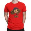 ZX CCCP Cheburashka Cute Soviet Russian Cartoon Men T Shirt Cotton Graphic ONeck TShirt Harajuku Clothing