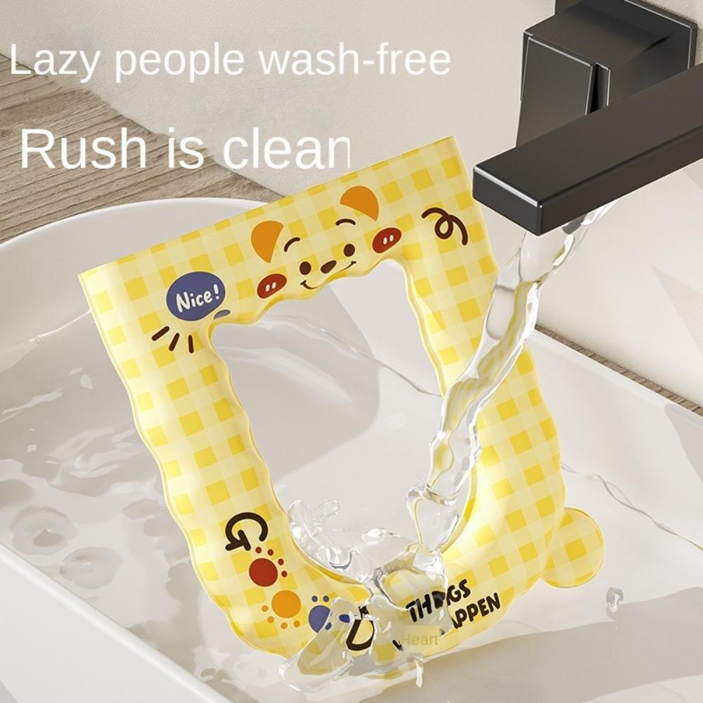 2PCS Cartoon Pattern EVA Toilet Pad Thicker Toilet Pad Toilet Accessories Closestool Mat Household