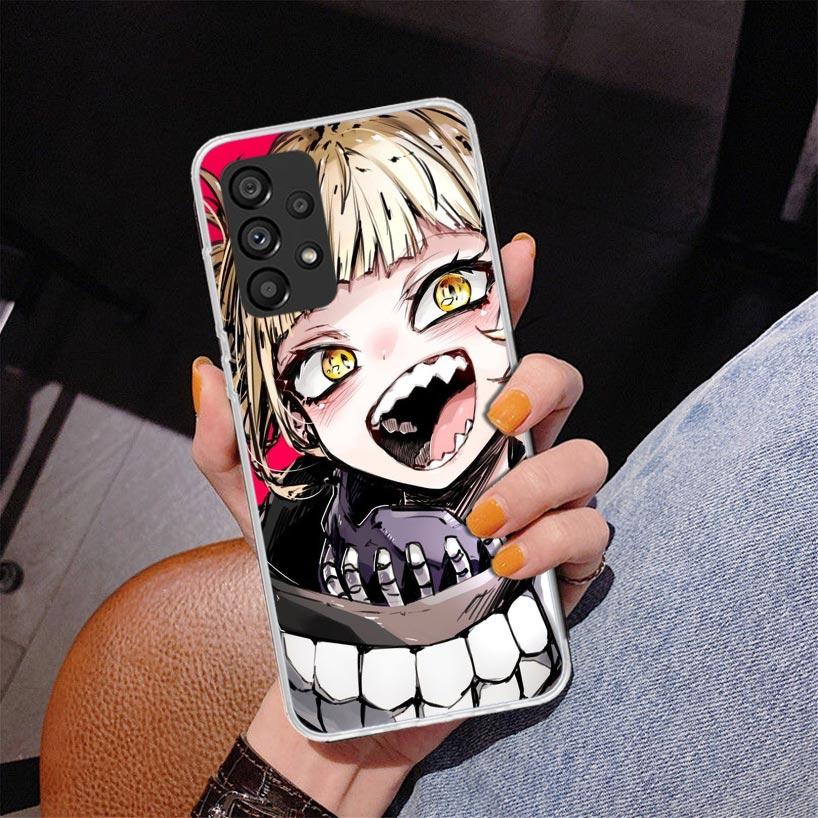 Himiko Toga Waifu Anime Phnoe Case for Samsung Galaxy A17 A37 A57 A16 A26 A36 A56 A15 A14 A13 A55 A54 A53 A35 A34 A33 A25 A24 A2