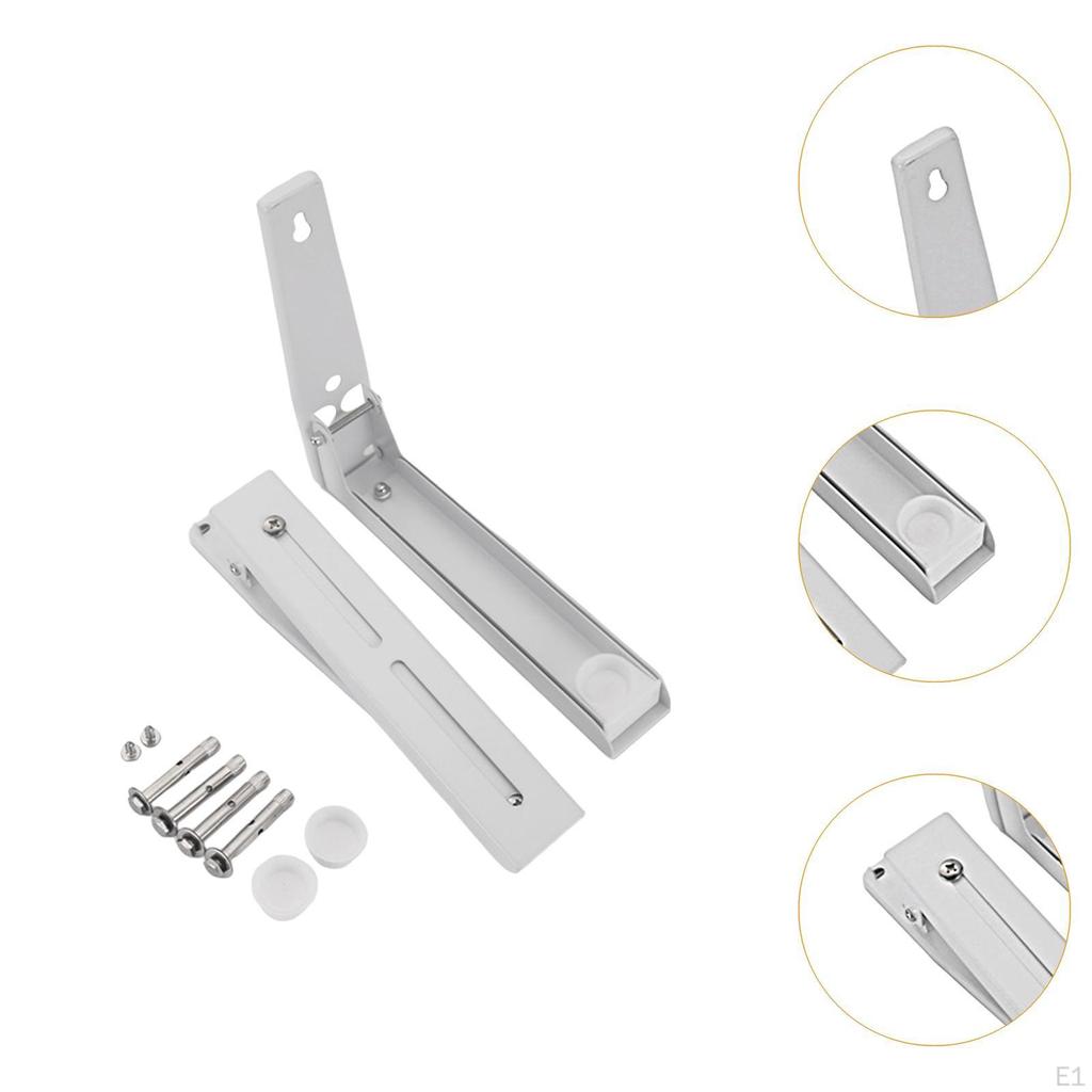 Carbon Steel Microwave Oven Bracket Accessories Retractable Extendable Adjustable Practical Wall