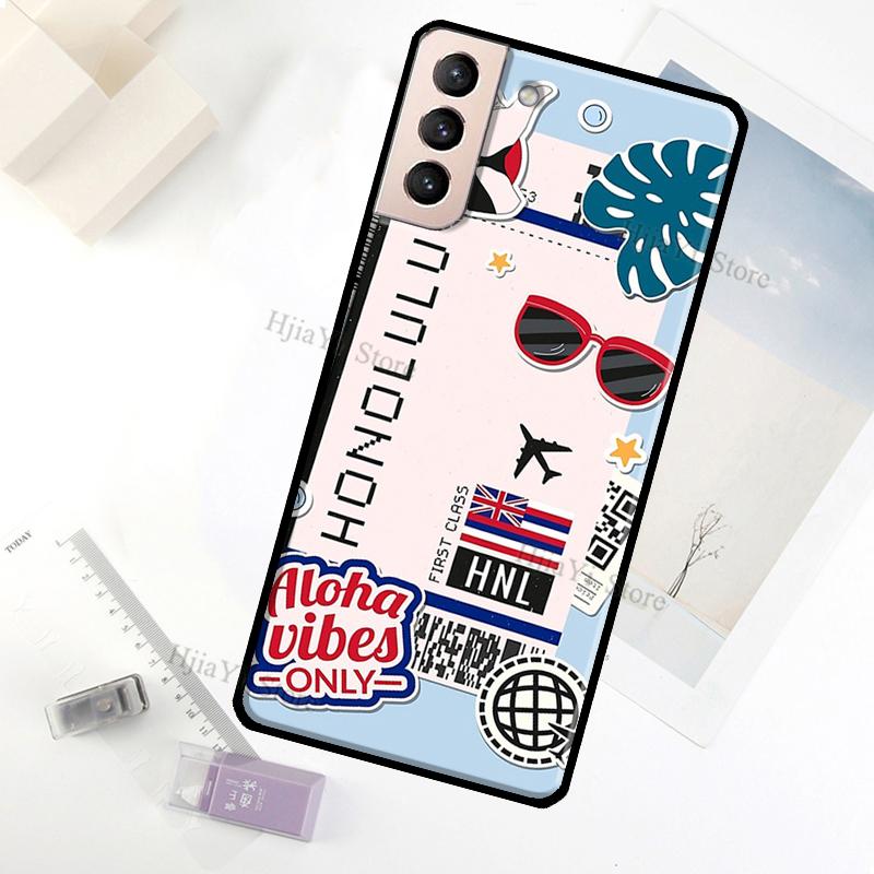 SYDNEY BOARDING PASS Traveltickets Case For Samsung Galaxy S23 Ultra Note 20 10 S9 S10 Plus S20 S21 FE S22 Ultra Phone Cover
