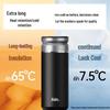 HAERS Stainless Steel Insulated Tea Infuser Travel Mug