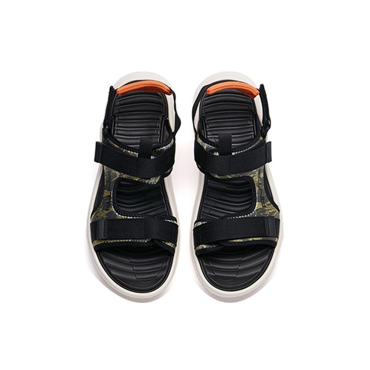 New ANTA Beach Sandals Men Green/Black 112238505-4