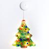 Led Suction Cup Light Diamond Painting, Christmas Tree Elderly Holiday Window Decoration Hanging Painting, Point Diamond Shape Hanging Light