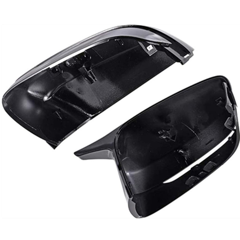 Gloss Black Mirror Cover Caps Fit for BMW G20 G21 G22 G23 G30 G38 M STYLE RHD