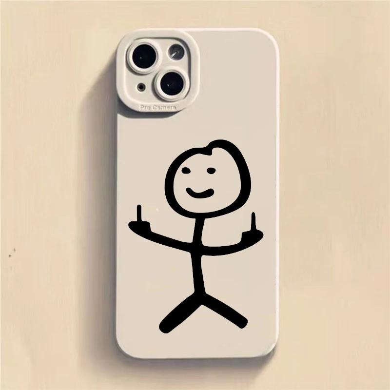 Cute Cartoon Matchman Silicone Case For Samsung S23 S22 Ultra Plus S21 FE NOTE 20 Galaxy A73 A54 A13 A33 A53 A32 A52S Soft Cover