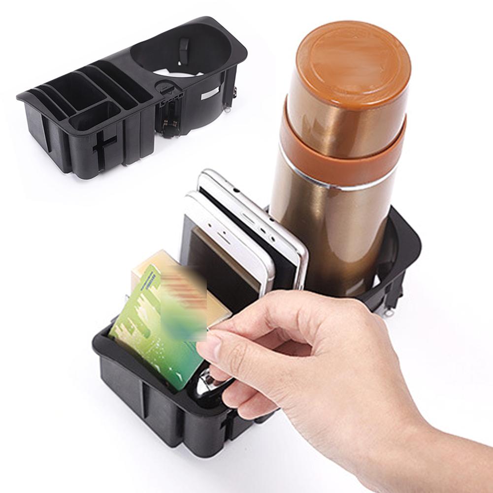 Car Central Control Water Cup Holder Storage Box Phone Holder for GLC Class W205 X253 W213 2015-2021